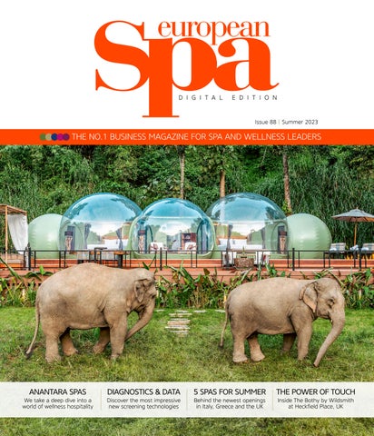 Cover of "European Spa Magazine - Summer Issue 88"