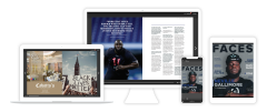 Magazines on any device, from desktop, to mobile.