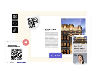 Add QR codes to your content and share everywhere on Issuu