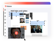 Graphical user interface, Adding clickable links and video into content